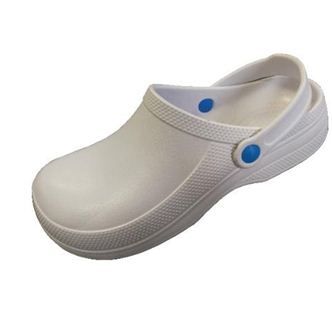 Giày bảo hộ Xincaihong EVA Clog màu trắng dáng sục đúc liền khối