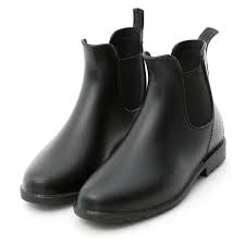 Giày đi mưa kiểu Chelsea boot cổ ngắn có chun đàn hồi hai bên