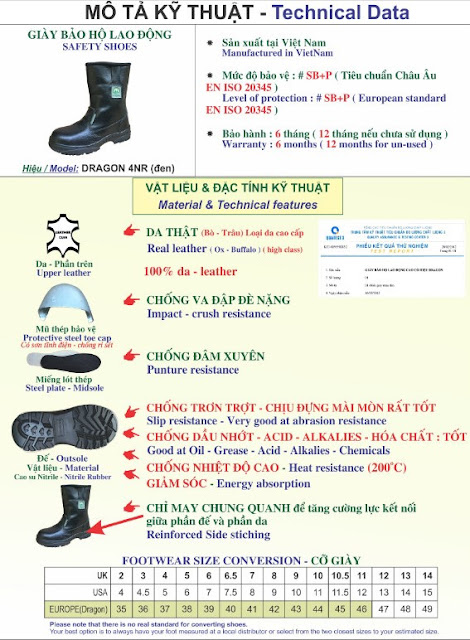 Giày Dragon Chính Hãng