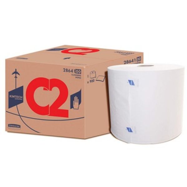 Cuộn giấy thấm dầu gắn trên khung xe đẩy trong nhà xưởng