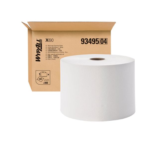 Khăn lau thấm dầu Wypall xé từng tờ theo nhu cầu