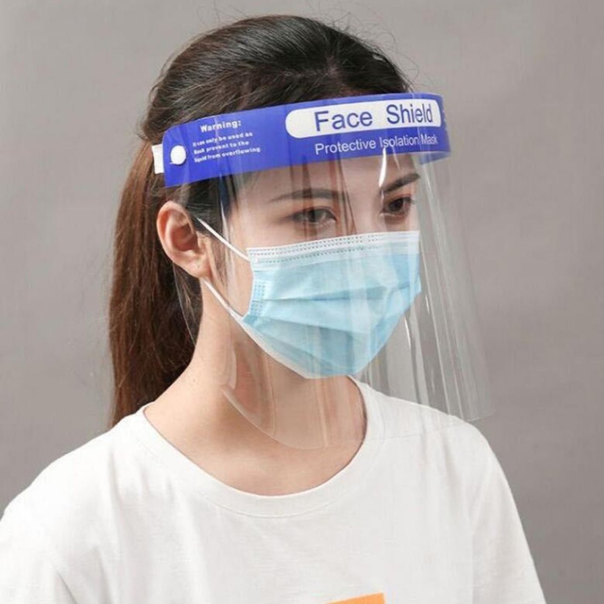 Kính chắn giọt bắn dùng khi rửa thiết bị bằng vòi áp lực