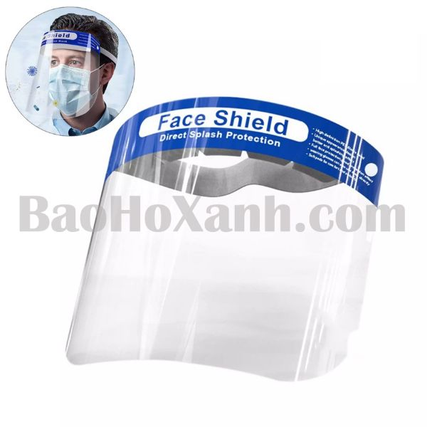 Khung đội đầu và tấm che mặt lắp thành bộ hoàn chỉnh