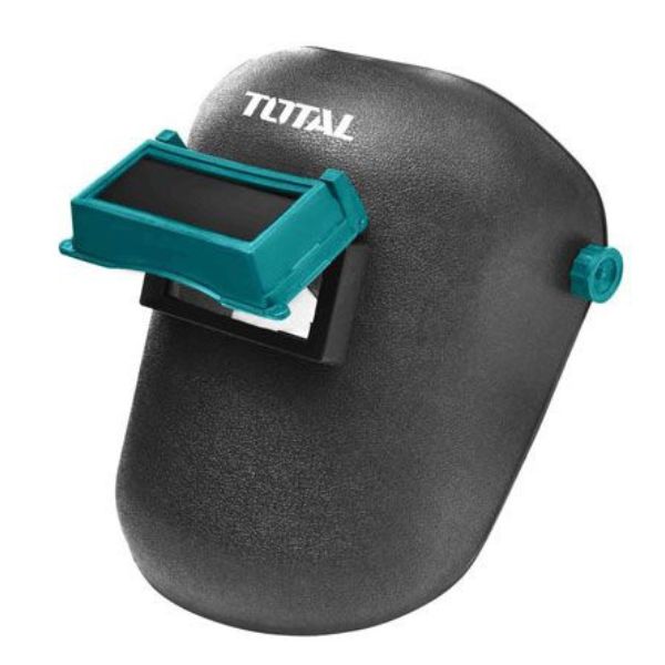 Mặt nạ hàn điện tử TOTAL bản màu đen cửa sổ quan sát 100 x 93 mm