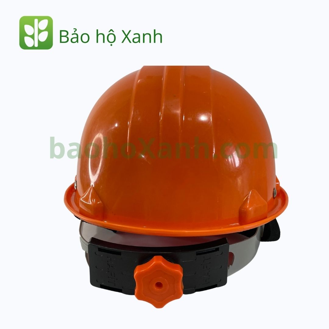 Quai đội bên trong nón bảo hộ công trình màu cam