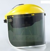 Tấm kính bảo hộ mắt Blue Eagle bản có màu lắp vào khung che mặt