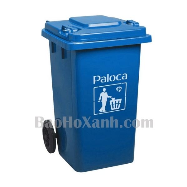 Thùng rác đạp chân 80 lít nhựa PP cao 682mm cho căng tin và khu đông người
