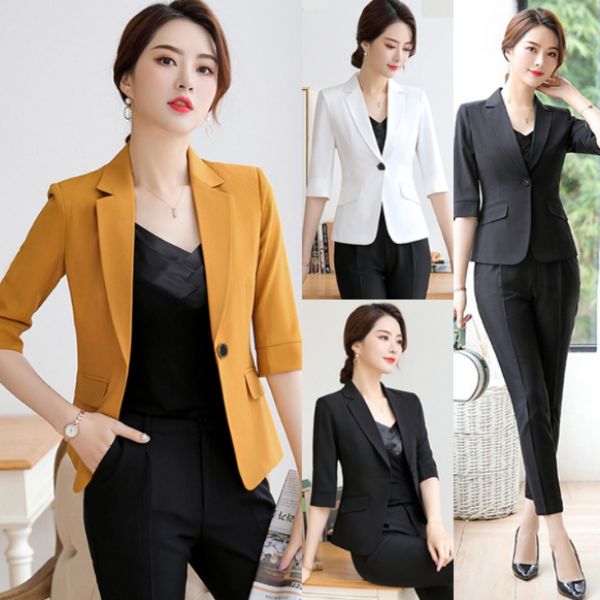 Áo Khoác Công Sở Nữ Tay Lỡ Đa Dạng