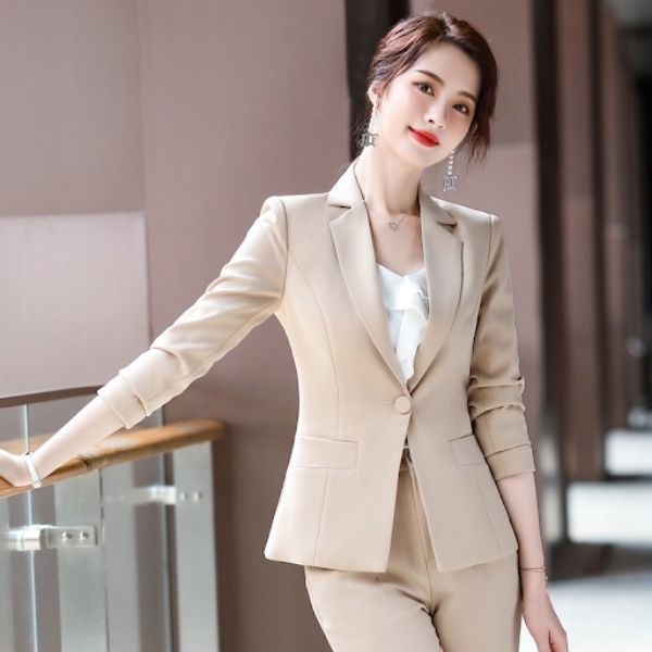 Áo Khoác Công Sở Nữ Tay Lỡ Thanh Lịch