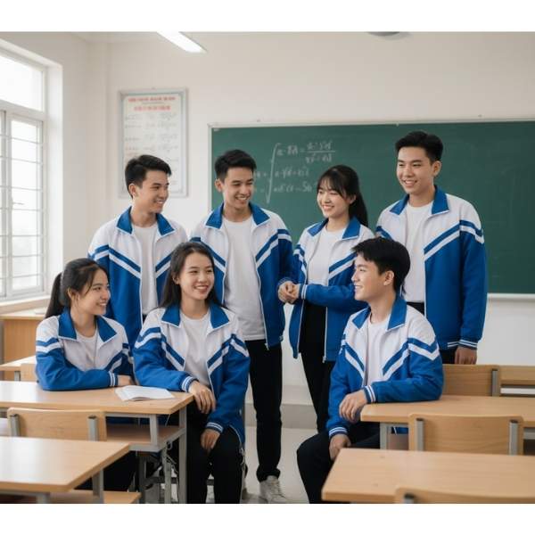 Áo Khoác Đồng Phục Học Sinh Thời Trang Hiện Đại