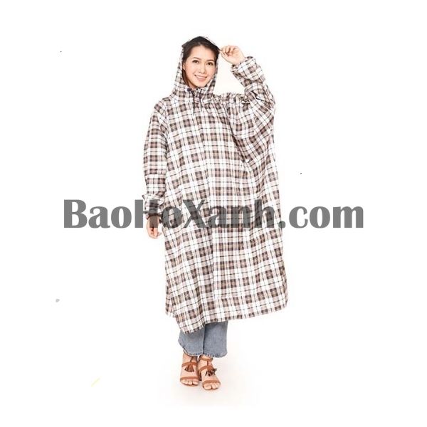 Áo Mưa Cánh Dơi Caro Đẹp Bền