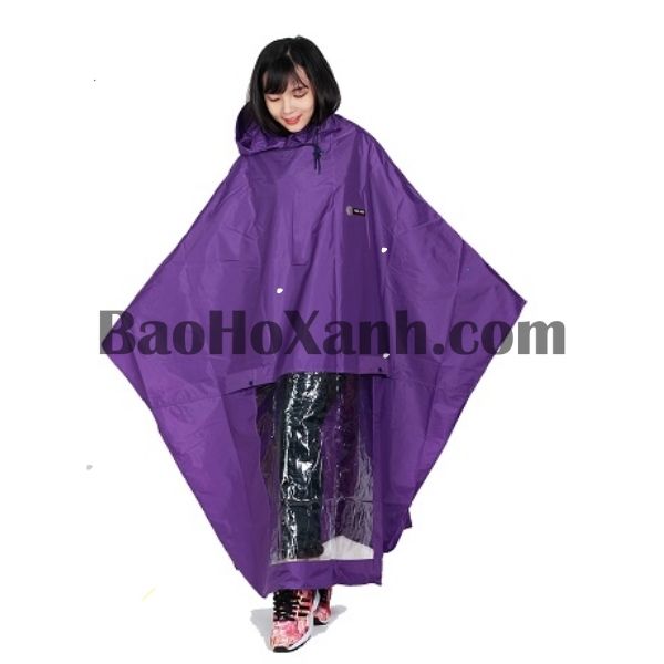 Áo Mưa Cánh Dơi Dành Màu Tím Cao Cấp