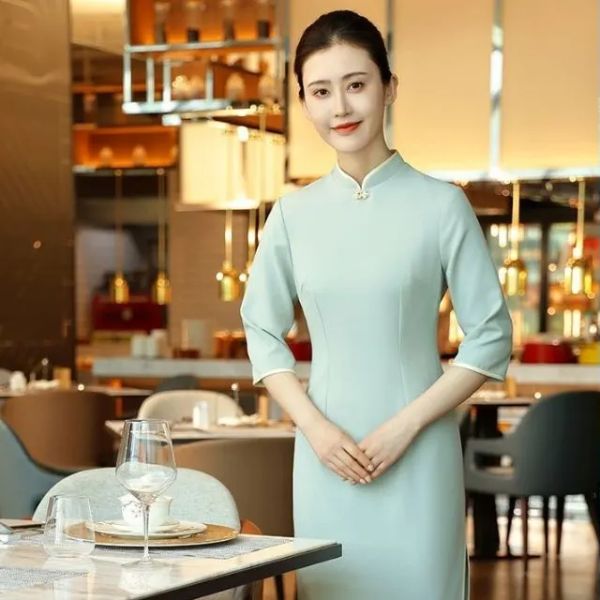 Áo Nhân Viên Nhà Hàng Cao Cấp