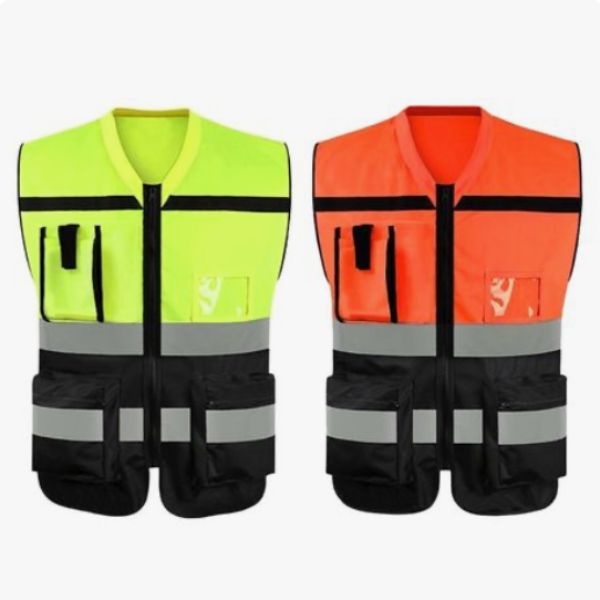Áo Phản Quang Cho Công Nhân Xây Dựng