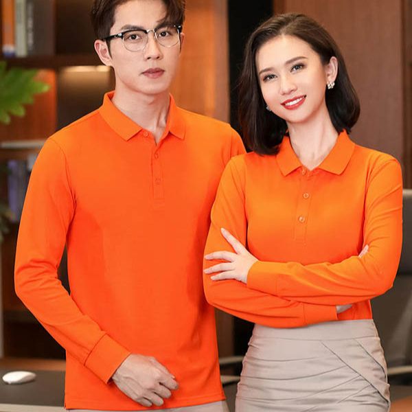 Áo Thun Đồng Phục Tay Dài Đặt May