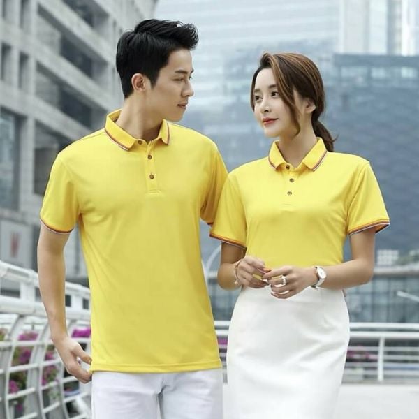 Áo Thun Đồng Phục Trơn Nhiều Màu Năng Động