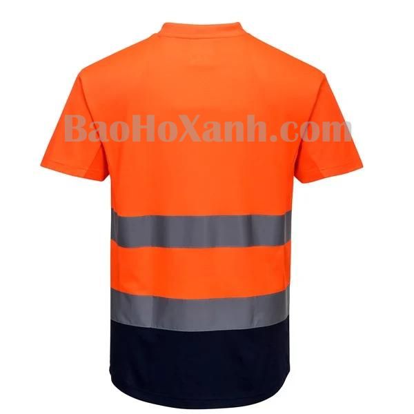 Áo Thun Tay Ngắn Phản Quang Bảo Hộ
