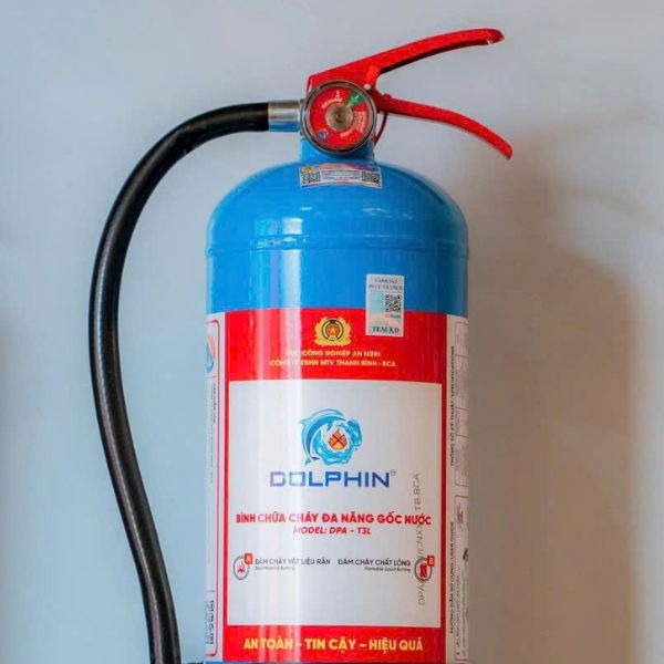 Bình Chữa Cháy Đa Năng Gốc Nước Vỏ Thép Dolphin An Toàn Vượt Trội