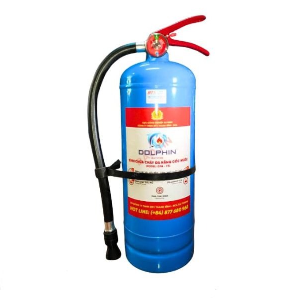 Bình Chữa Cháy Đa Năng Gốc Nước Vỏ Thép Dolphin Thế Hệ Mới