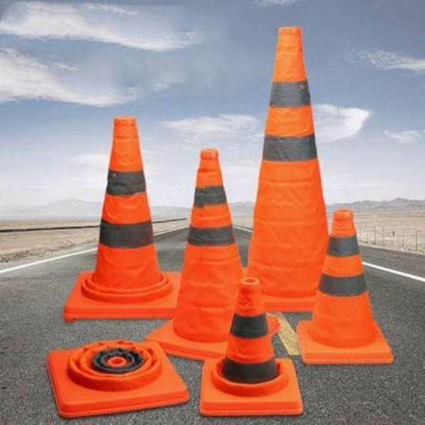 Cọc Tiêu Vải Xếp Công Trường