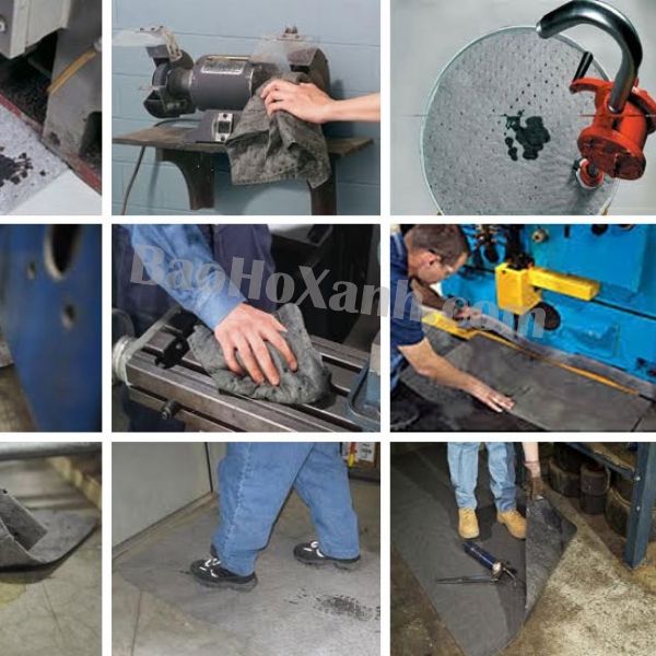 Cuộn Giấy Thấm Dầu Và Hóa Chất Tốt
