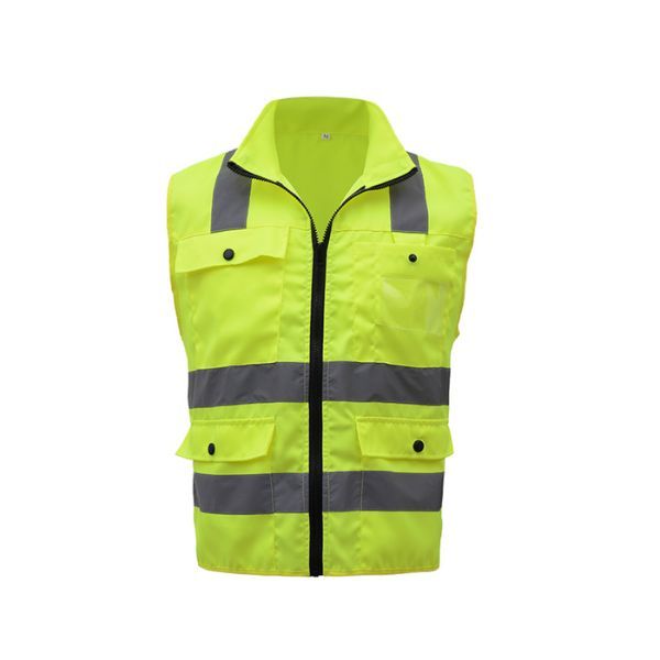 Áo Bảo Hộ Lao Động Phản Quang Cổ Bẻ - APQ0039