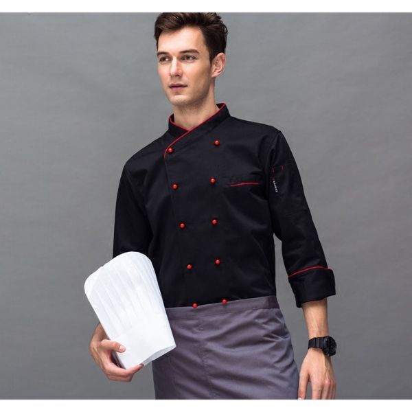 Áo Đầu Bếp Nam Kiểu Dáng Sang Trọng - DDB0019