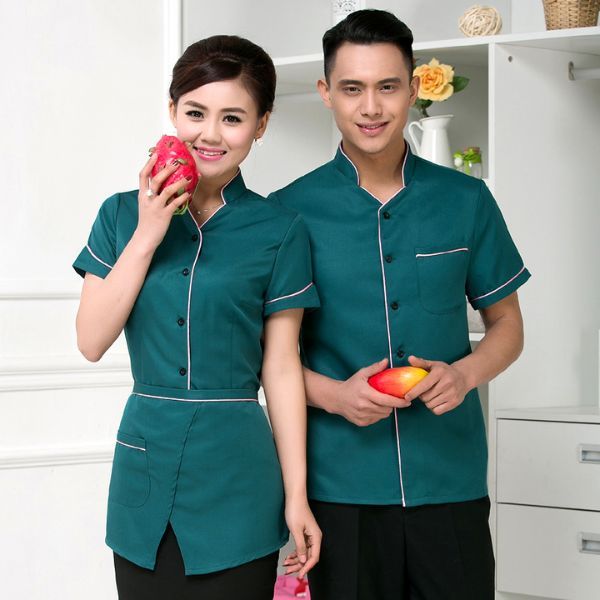 Áo Đồng Phục Phục Vụ Nhà Hàng Dành Cho Nhân Viên Dịch Vụ - DNK0008
