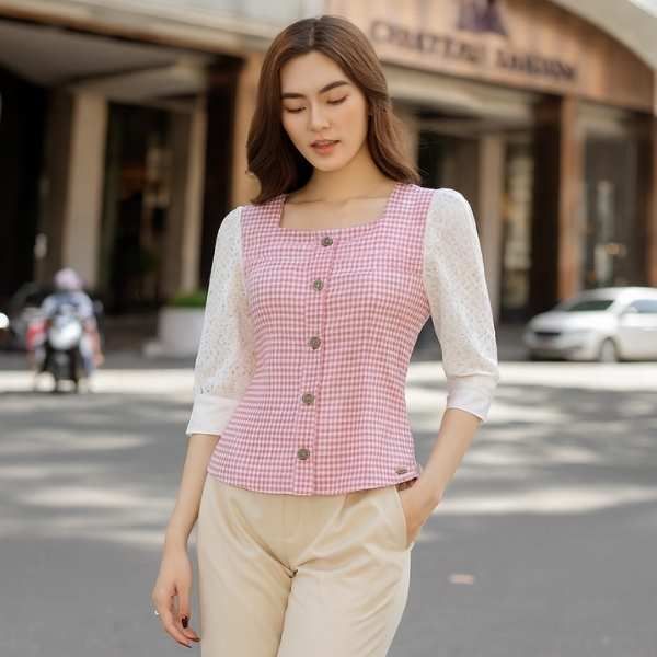 Áo Kiểu Công Sở Nữ Thời Trang Thanh Lịch - DCS0004