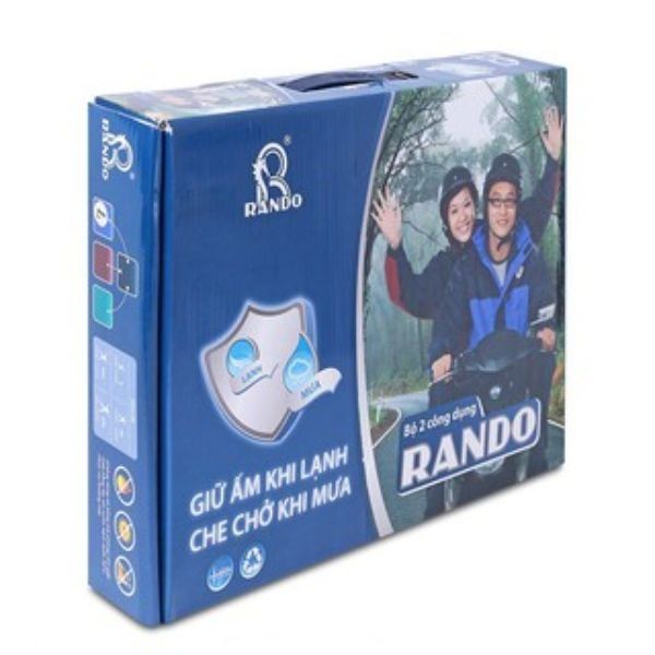 Áo Mưa Bộ 2 Lớp RANDO Cho Những Ngày Mưa - QAM0005