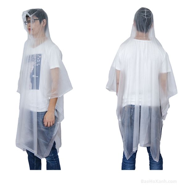 Áo Mưa Cánh Dơi Trong Suốt - QAM0024