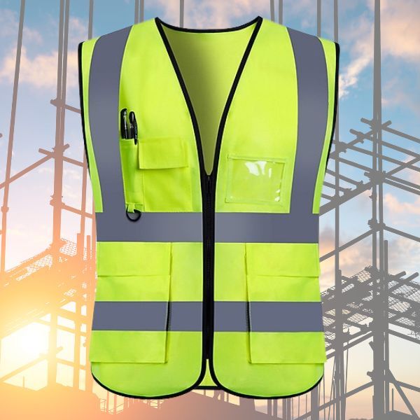 Áo Phản Quang Bảo Hộ Lao Động Rẻ APQ8X - APQ0030