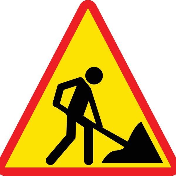 Biển Báo Công Trường Tam Giác Cảnh Báo Nguy Hiểm - AGT0006