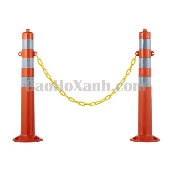 Cọc Tiêu Giao Thông Hình Trụ Có Dây Xích - AGT0139
