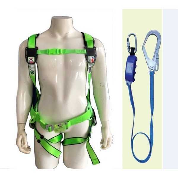 Dây An Toàn Toàn Thân 1 Móc Sắt Hàn Quốc - ATC0140
