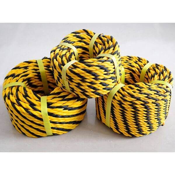 Dây Thoát Hiểm PP Tiger Vàng Đen 16mm (200m/20kg/Roll) Usafety Mỹ Tiêu Chuẩn CE - US-CR-PP-16 - ATC0260
