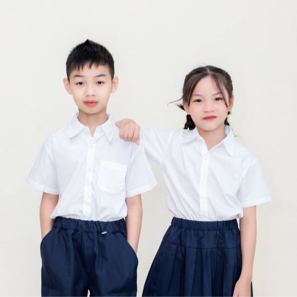 Áo Đồng Phục Học Sinh Giá Rẻ Và Chất Lượng - ATH0032
