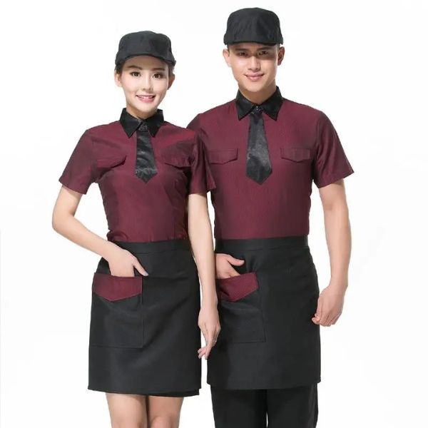 Đồng Phục Nhà Hàng Khách Sạn Nam Nữ - DNK0020