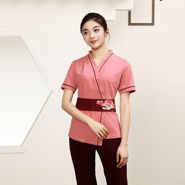 Đồng Phục Spa Thiết Kế Đẹp Mắt Cho Nhân Viên Nữ - DSP0013