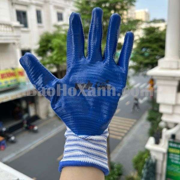 Găng Tay Phủ Nitrile Palm - GTV0036
