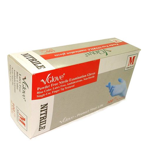 Găng Tay Y Tế Cao Su Vglove Nitrile - GYT0012
