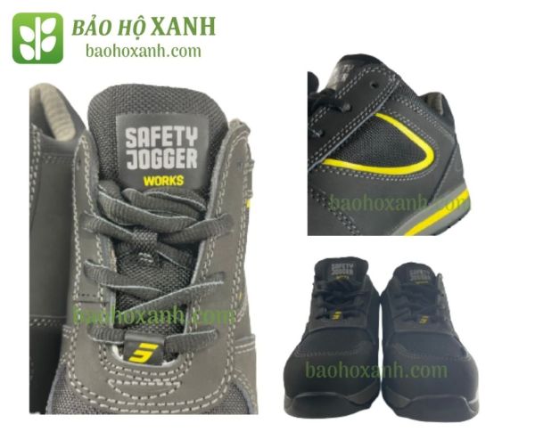 Giày Bảo Hộ Lao Động Safety Jogger Turbo Kiểu Dáng Thể Thao - GBH0036