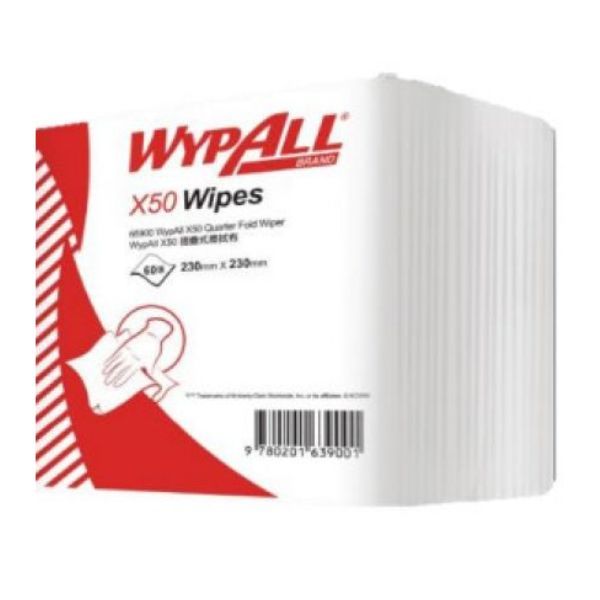 Giấy Thấm Dầu Hóa Chất Kimberly Clark WYPALL X50 65900 Dạng Gói - TDA0003