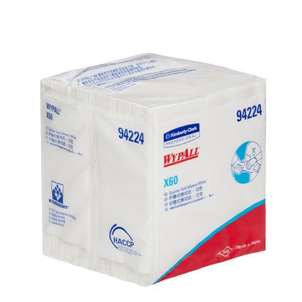 Giấy Thấm Dầu Hóa Chất Kimberly Clark WYPALL X60 94224 Dạng Gói - TDA0005
