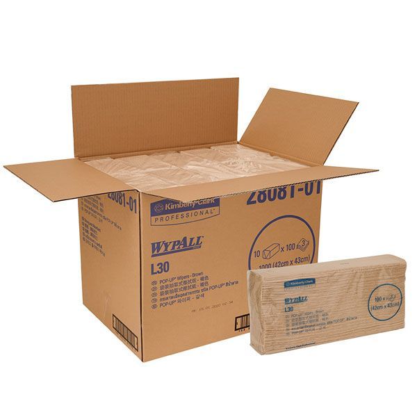 Giấy Thấm Dầu Công Nghiệp Kimberly Clark WYPALL L30 PU 3P (28081) Dạng Thùng - TDA0017