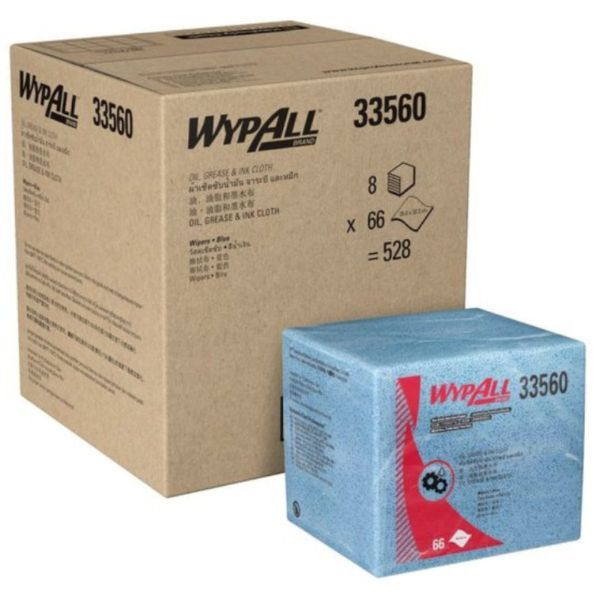 Giấy Thấm Dầu GREASE QF BLUE WIPERS Kimberly Clark 33560  - TDA0022
