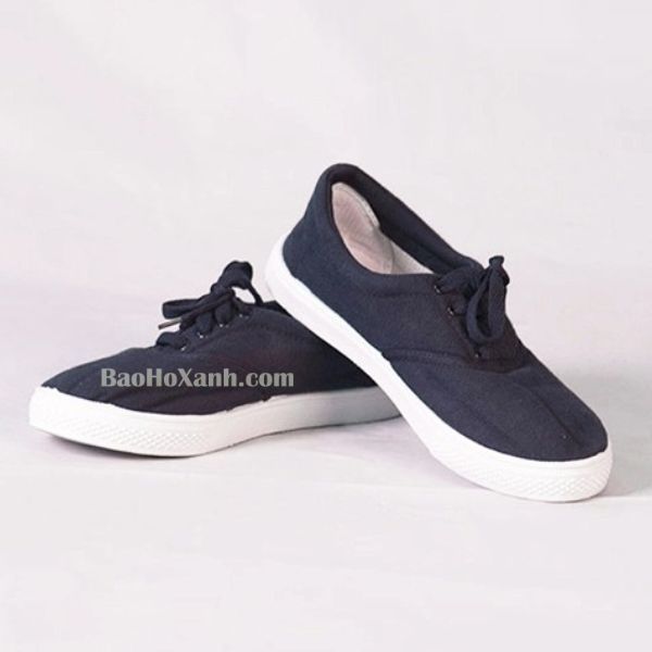 Giày Vải Bata Màu Xanh Đen Siêu Bền - GVA0021