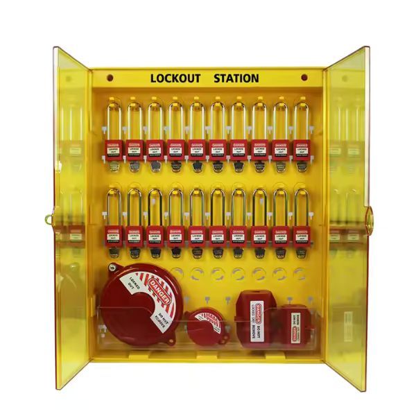 Khóa Loto An Toàn Plastic 10 Padlock Station 1484B - KLT00004