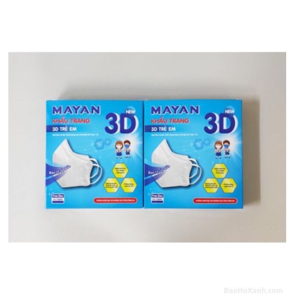 Hộp Khẩu Trang Trẻ Em Mayan 3D Mask 8936010541015 - BVH0115