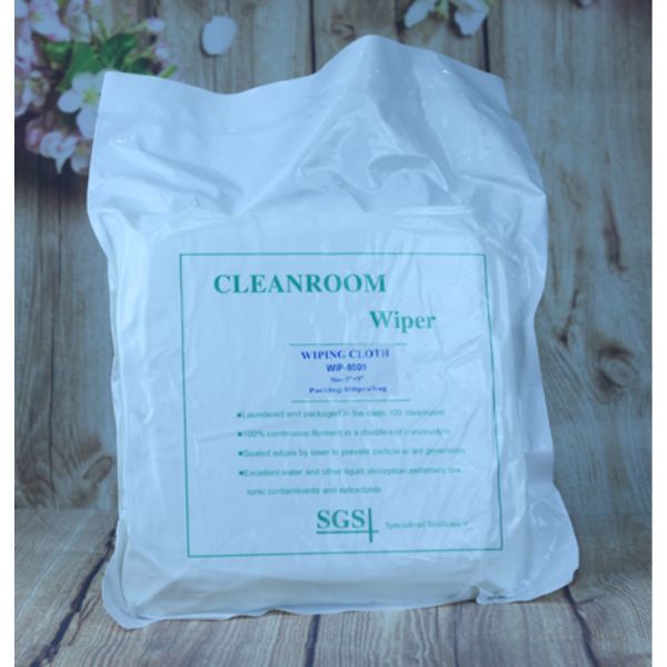 Khăn Lau Phòng Sạch 8009 (100pcs/Bag) KT 21*21 - 820g/Túi, 20 Bag/Box - KPS0006